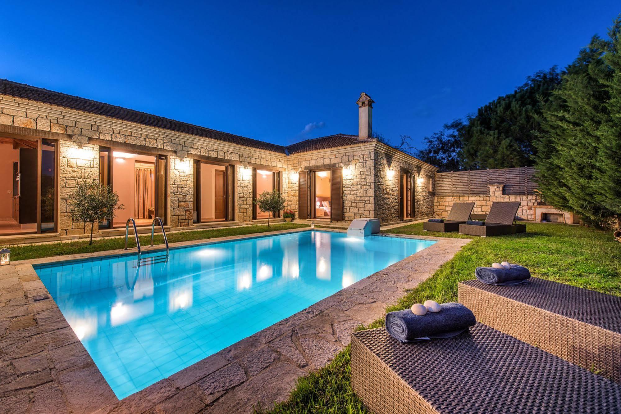 Astarte Villas - Kyveli Villa Vanato Buitenkant foto